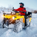 Štvorkolka a sneh? Žiadny problém